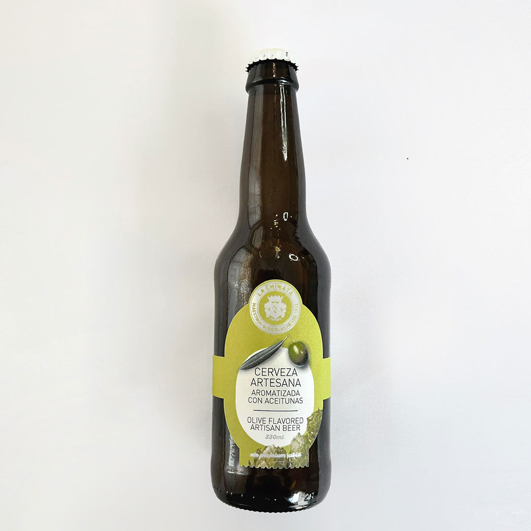 Bière Artisanale Aromatisée à l’Olive