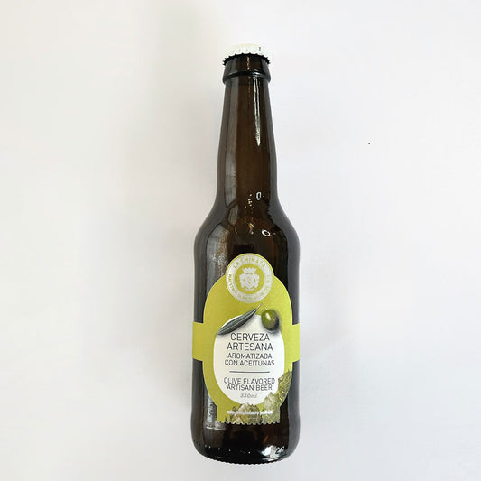 Bière Artisanale Aromatisée à l’Olive