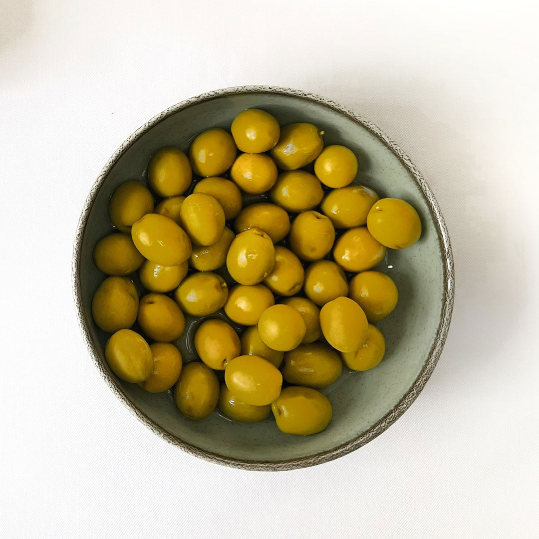 Manzanilla-Oliven mit Sardellengeschmack