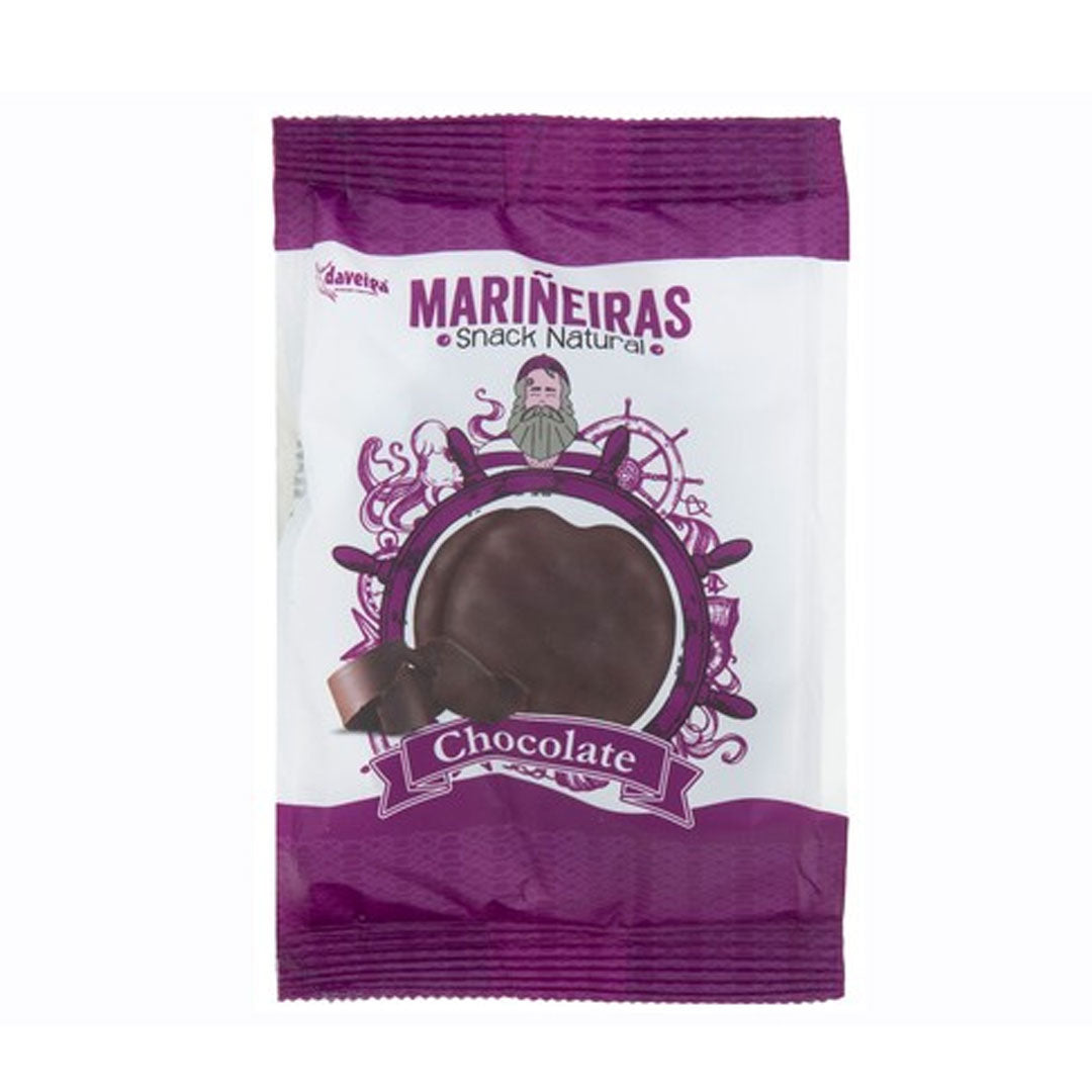 Mariñeiras con chocolate negro
