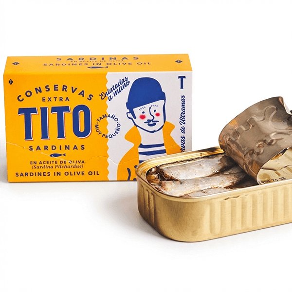 Sardinillas en aceite de oliva artesanales 112 g