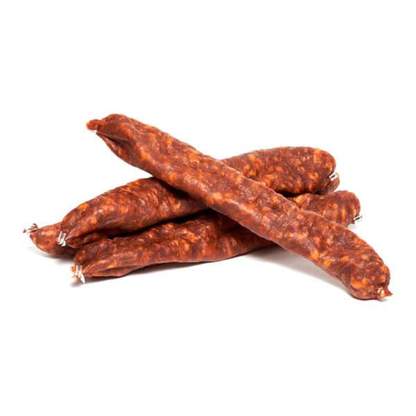 Rote, luftgetrocknete Longaniza